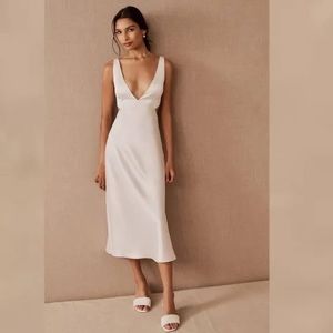 SACHIN & BABI SIERRA SATIN MIDI DRESS